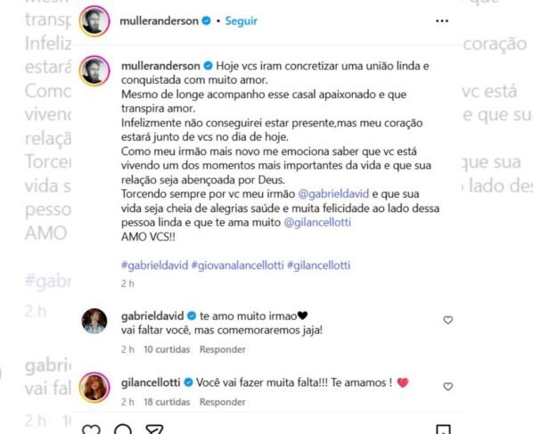print de post de anderson no instagram