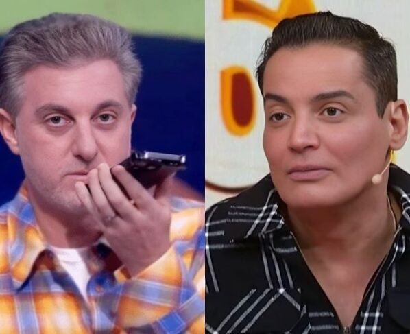 Luciano Huck e Leo Dias (Reprodução: TV Globo/SBT)