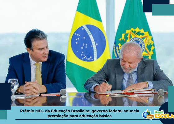 Camilo Santana de Lula da SIlva assinando papel. Texto: título da notícia