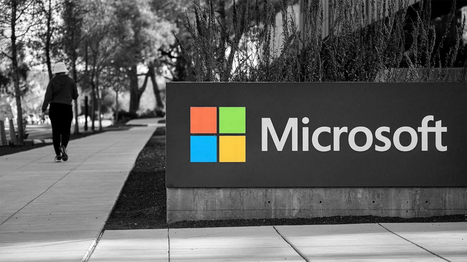 Campus da Microsoft em Mountain View, Califórnia (Crédito: Getty Images)