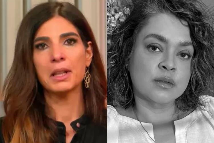 Andreia Sadi e Preta Gil (Reprodução: GloboNews/Instagram)