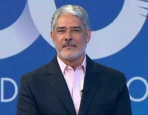 William Bonner no Fantástico. (Foto: reprodução/Globo)