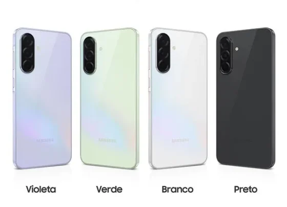 Galaxy A36 tem quatro cores disponíveis